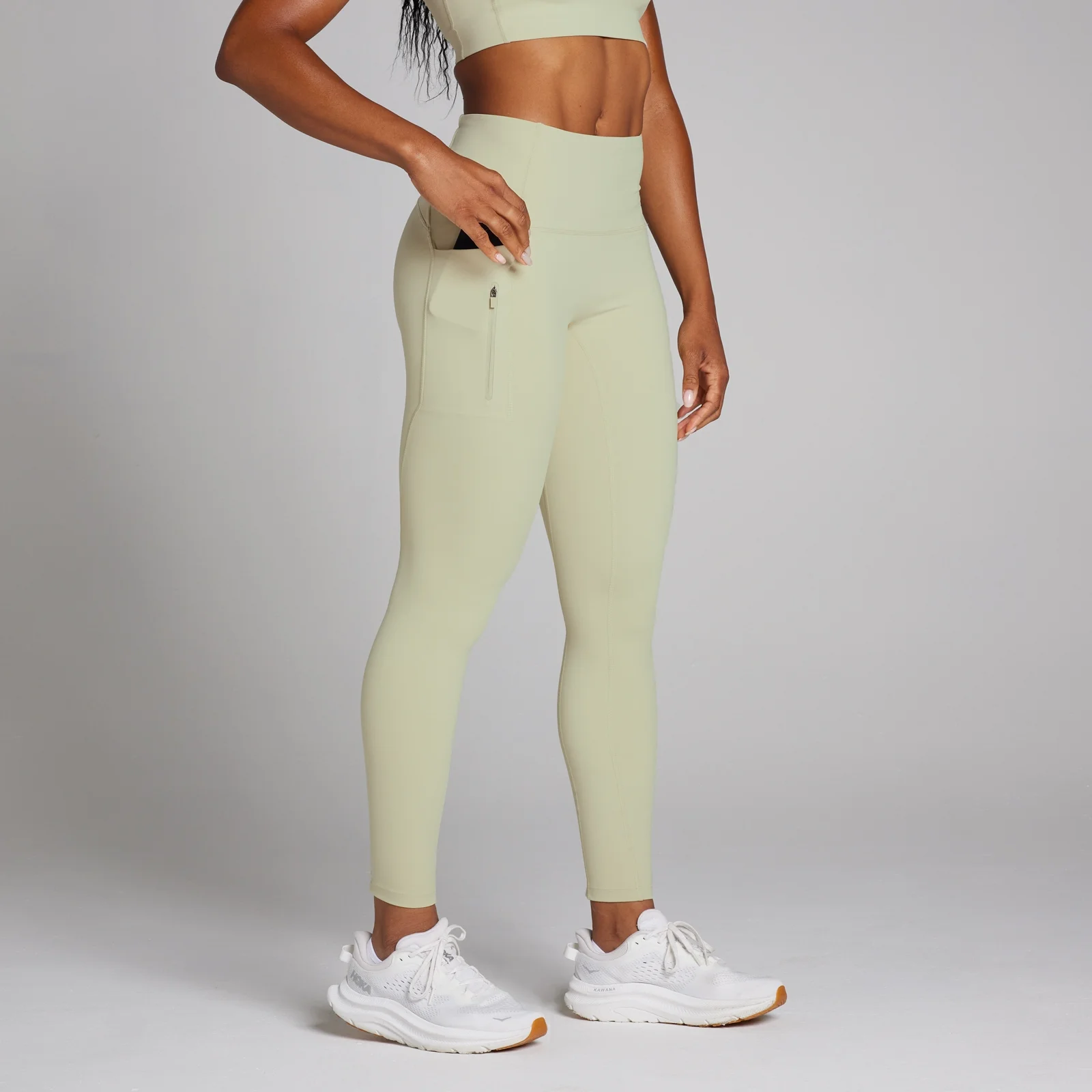 Leggings Velocity Best para Mulher da MP - Warm Sage - XS Imagem 1
