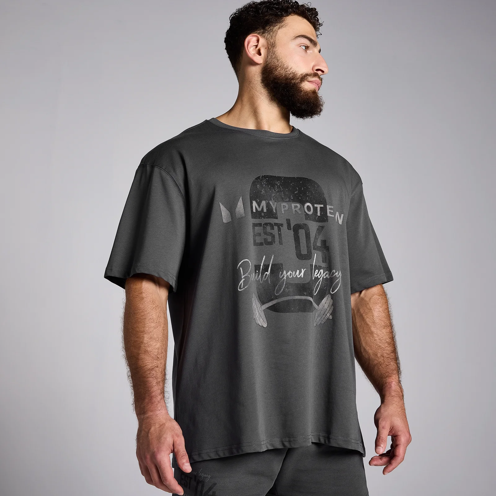 T-shirt Origin Graphic da MP - Washed Grey - S-M Imagem 1