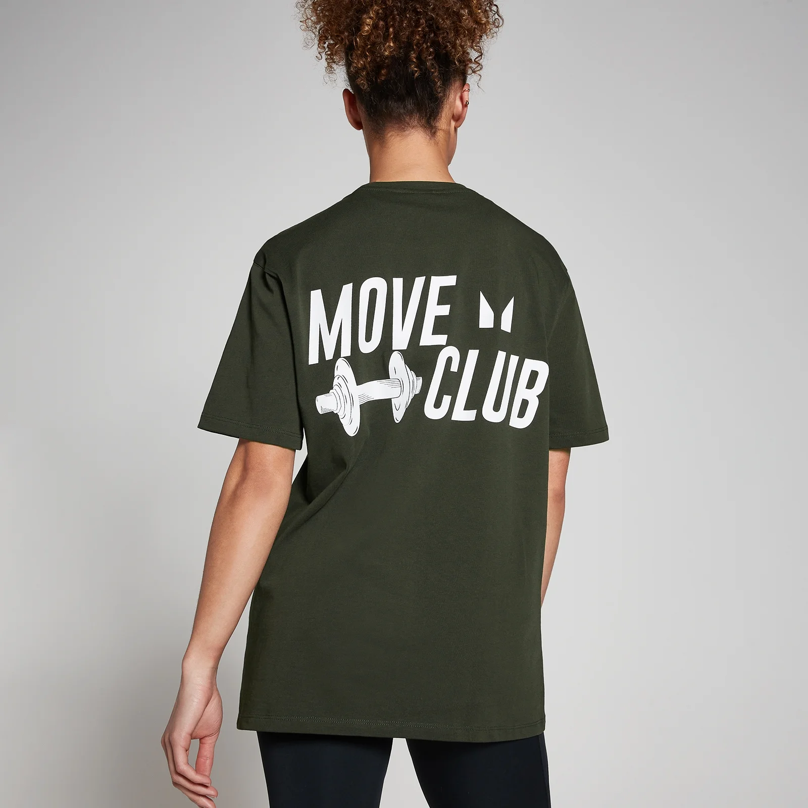 T-shirt Oversize Move Club da MP - Forest Green - XXL-XXXL Imagem 1
