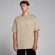 T-shirt Oversize Health & Wellness Graphic da MP para Homem - Cashmere