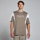 T-shirt Oversize Tempo Contrast Retro da MP para Homem - Espresso