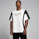 T-shirt Oversize Tempo Contrast Retro da MP para Homem - Branco