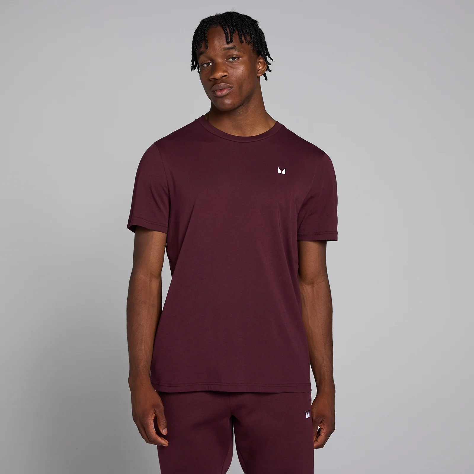T-shirt de manga curta Rest Day para homem da MP - Deep Berry - XXL Imagem 1