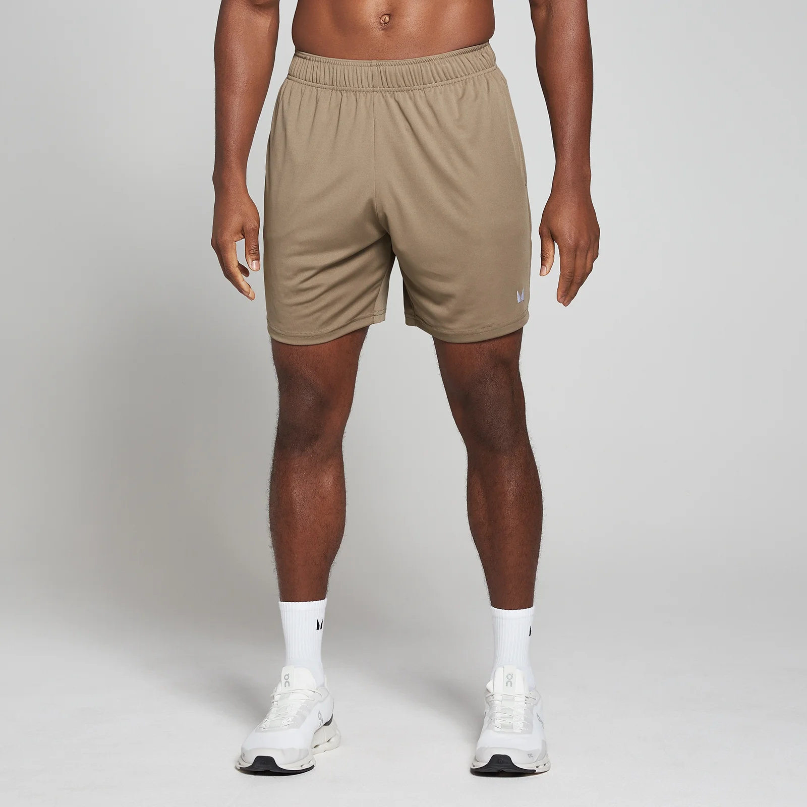 MP Men's Lightweight 7 Inch Training Shorts - Soft Brown - L Imagem 1