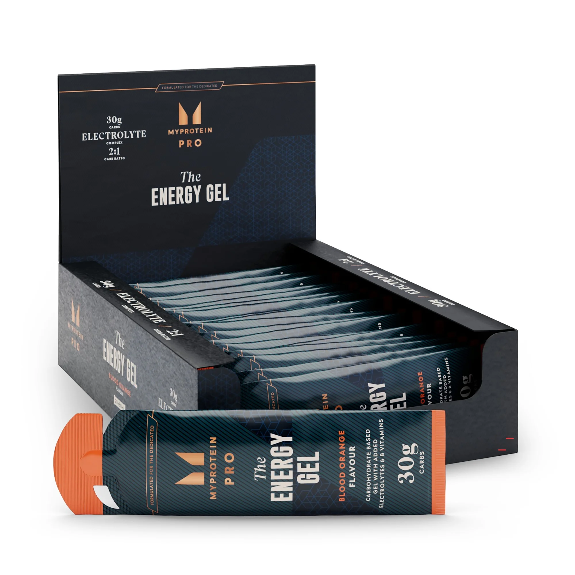 Energy Gel Elite - 20 x 70g - Laranja Vermelha Imagem 1