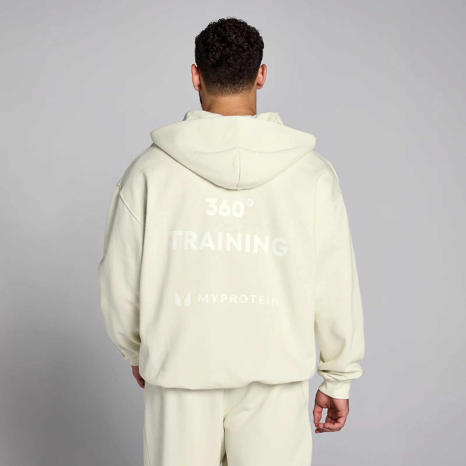 Camisola Híbrida com Capuz e Fecho 1/4 Tempo da MP para Homem - Barley Green - XS Imagem 1