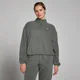 Camisola Polar com Fecho 1/4 e Colarinho Afunilado da MP para Senhora - Gunmetal