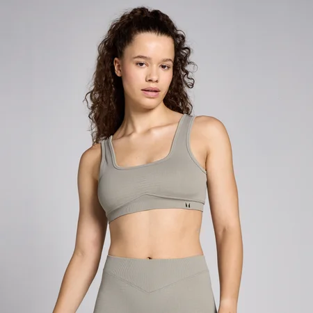 Soutien sem Costuras com Tecido em Waffle Lifestyle da MP para Senhora - Clay