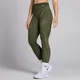 Leggings Lineares sem Costuras Tempo da MP para Senhora - Dark Olive