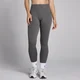 Leggings sem Costuras com Tecido em Waffle Lifestyle da MP para Senhora - Gunmetal