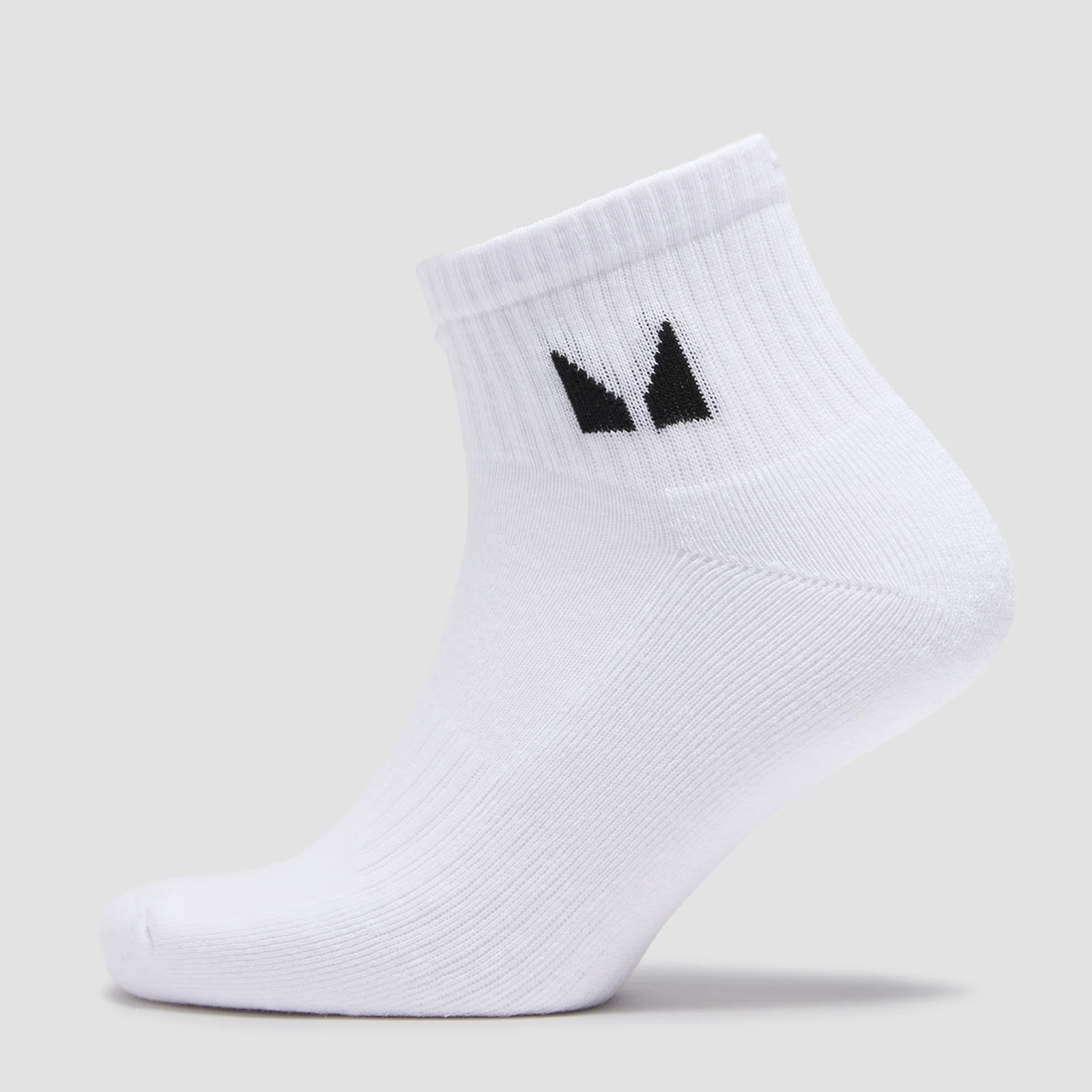 MP Unisex Ankle Socks (3 Pack) - White - UK 2-5 Imagem 1