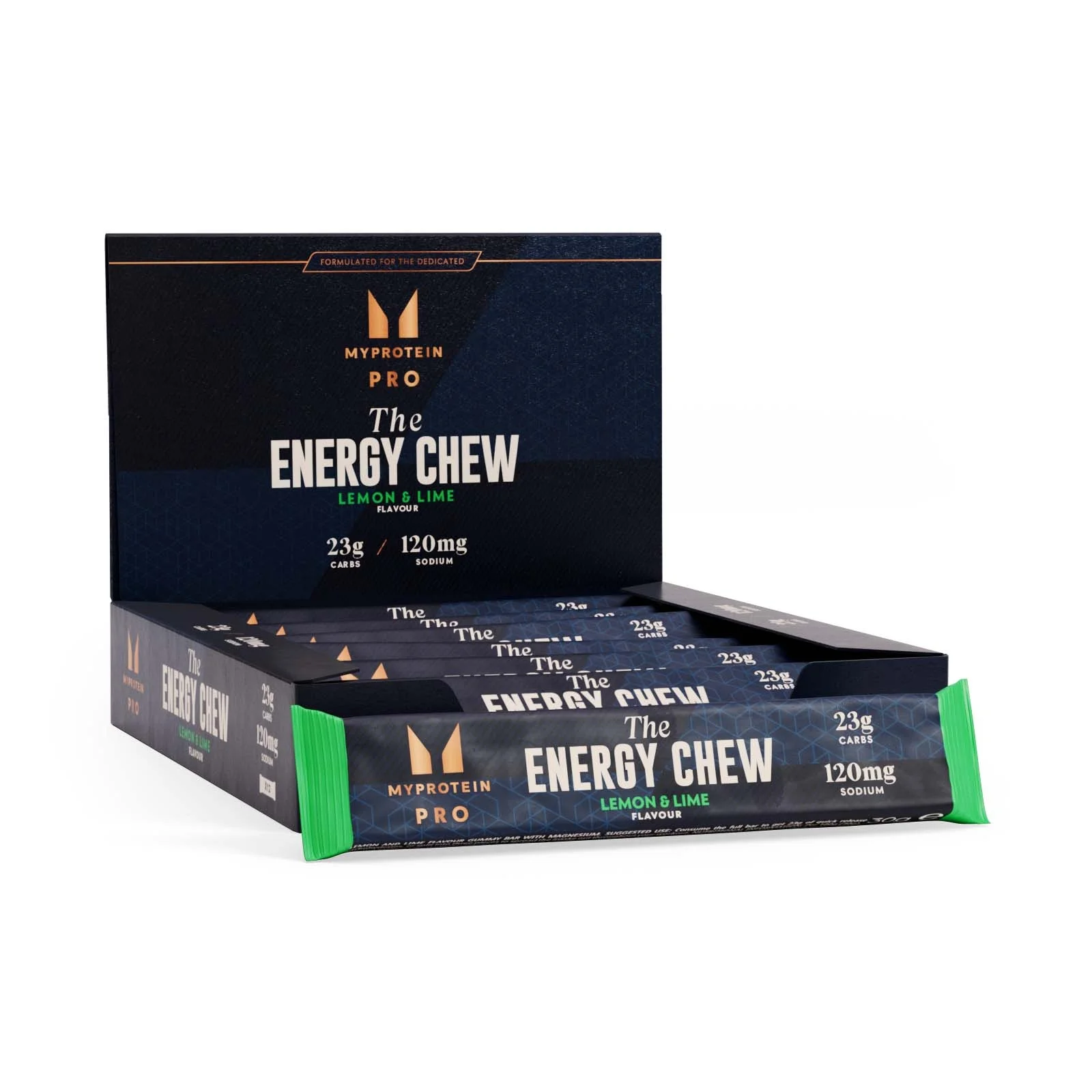 THE Energy Chew - 12Bars - Limão e Lima Imagem 1