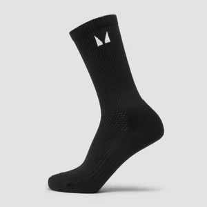 MP Running Socks - Black - Size UK 6-8