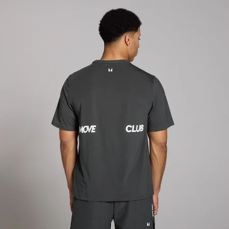 T-shirt Oversize Tempo Graphic da MP para Homem - Preto