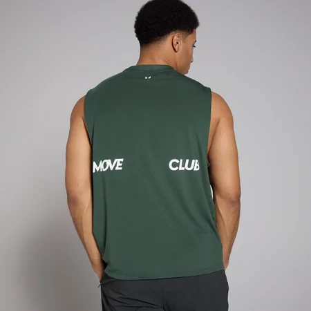 Camisola sem Mangas Oversize Tempo da MP para Homem - Deep Green