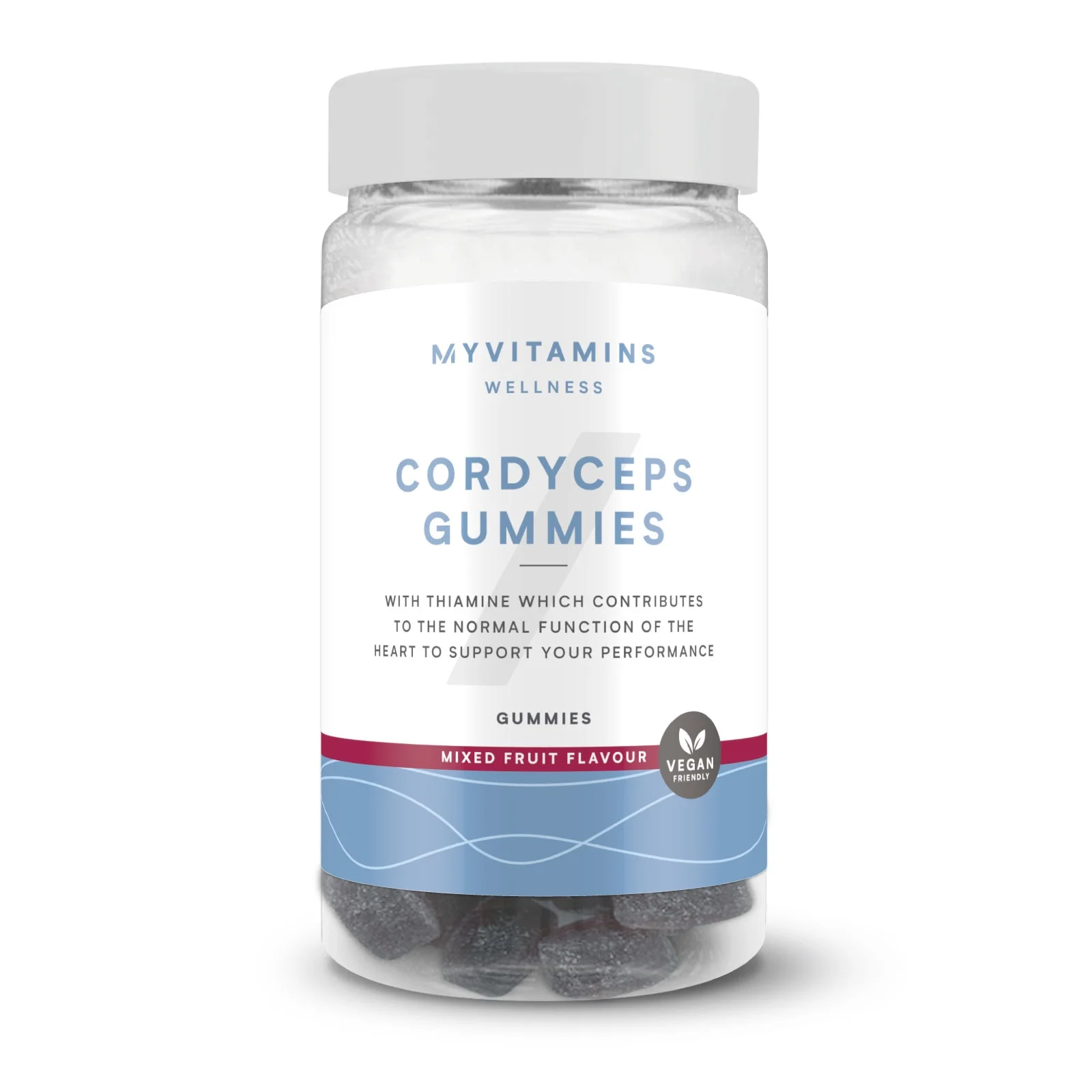 Gomas de Desempenho Cordyceps - 60gummies - Mixed Fruit Imagem 1