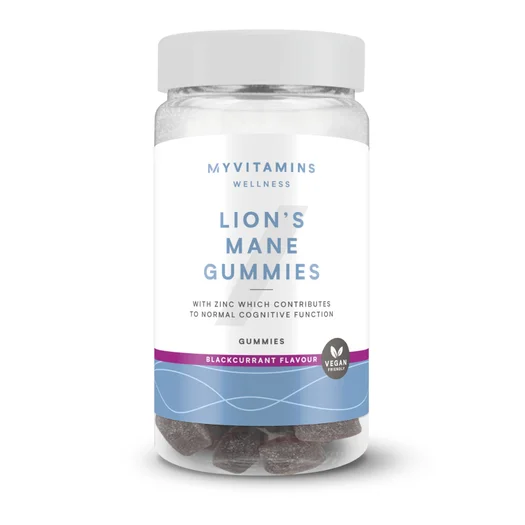 Gomas de Cogumelos - 60gummies - Lion's Mane (Focus) - Blackcurrant