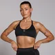 Soutien de Desporto Híbrido sem Costuras Tempo da MP para Senhora - Preto