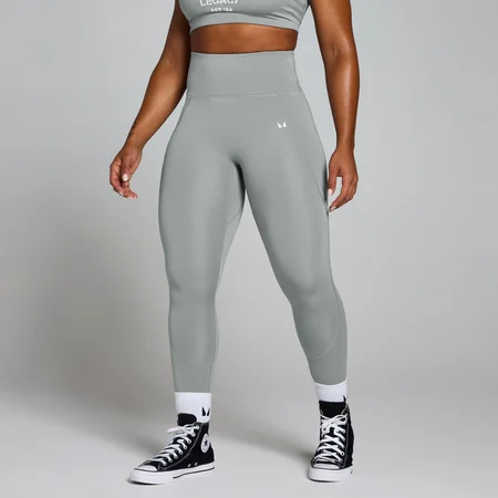 Leggings de Treino Origin Graphic da MP para Senhora - Fossil Grey