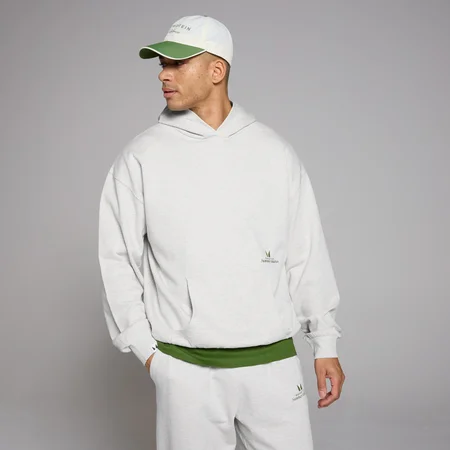 Casaco com Capuz Oversize Lifestyle da MP - Grey Marl