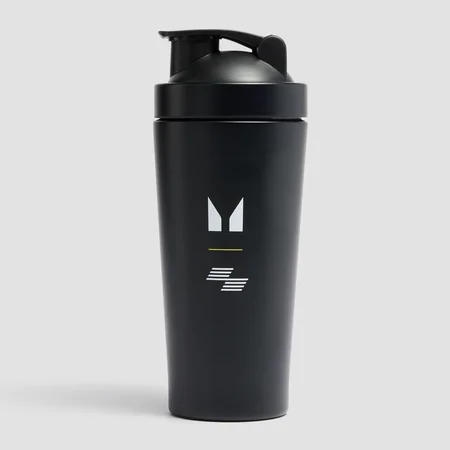 Shaker de Metal Reciclado Hyrox da Myprotein - Preto