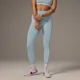 Leggings às Riscas Contrastantes da MP X Tatiana - Light Aqua