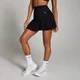 Skort de Ténis Plissado Tempo da MP para Senhora - Preto