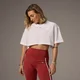 Camisola Super Curta da MP X Tatiana - Branco