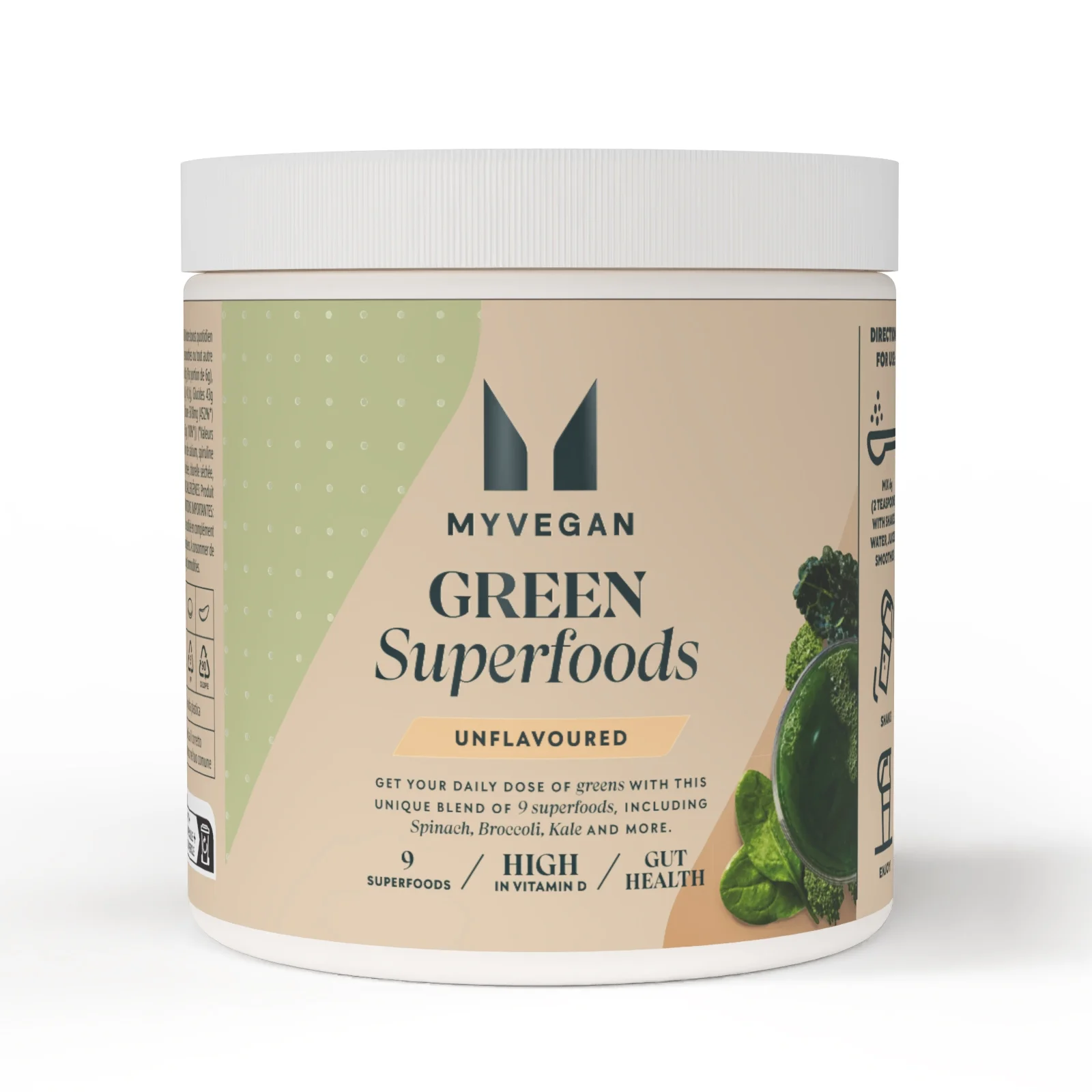 Superalimentos Verdes - 50servings - Sem Sabor Imagem 1