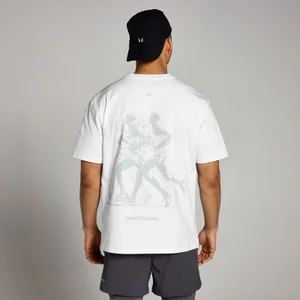 T-Shirt de Corrida Gráfica Velocity Ultra da MP - Branco - Size XXL-XXXL