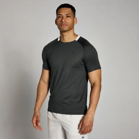 Camisola de Treino Quadriculada Tempo da MP para Homem - Preto Lavado