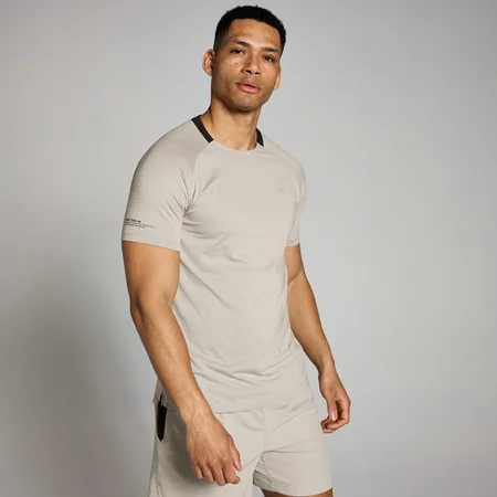Camisola de Treino Quadriculada Tempo da MP para Homem - Dove Grey