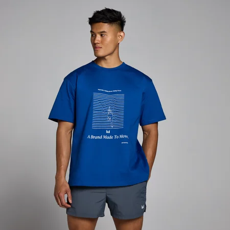 T-shirt Swim Graphic da MP - True Blue