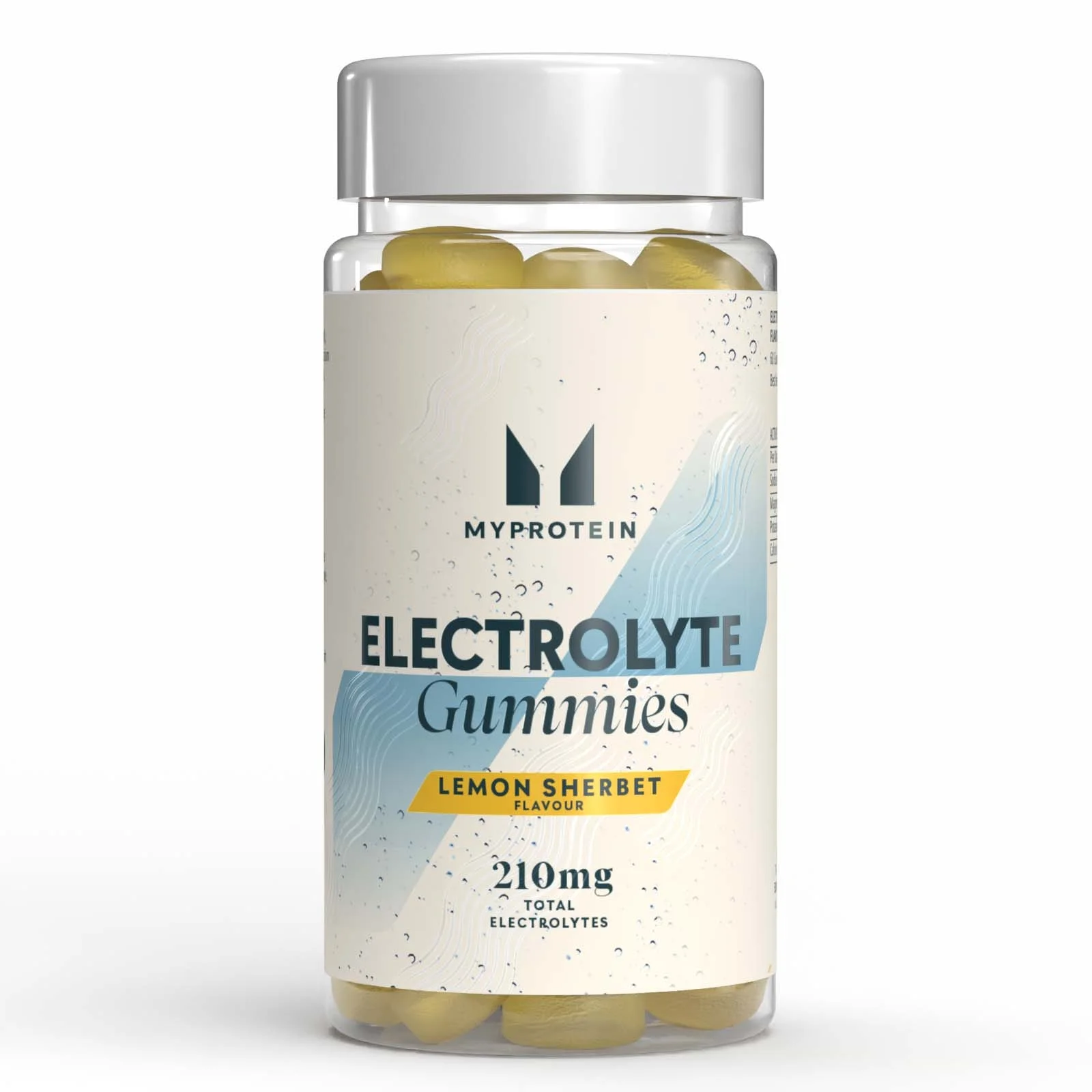Gomas com Eletrólitos - 15servings - Sorvete de Limão Imagem 1