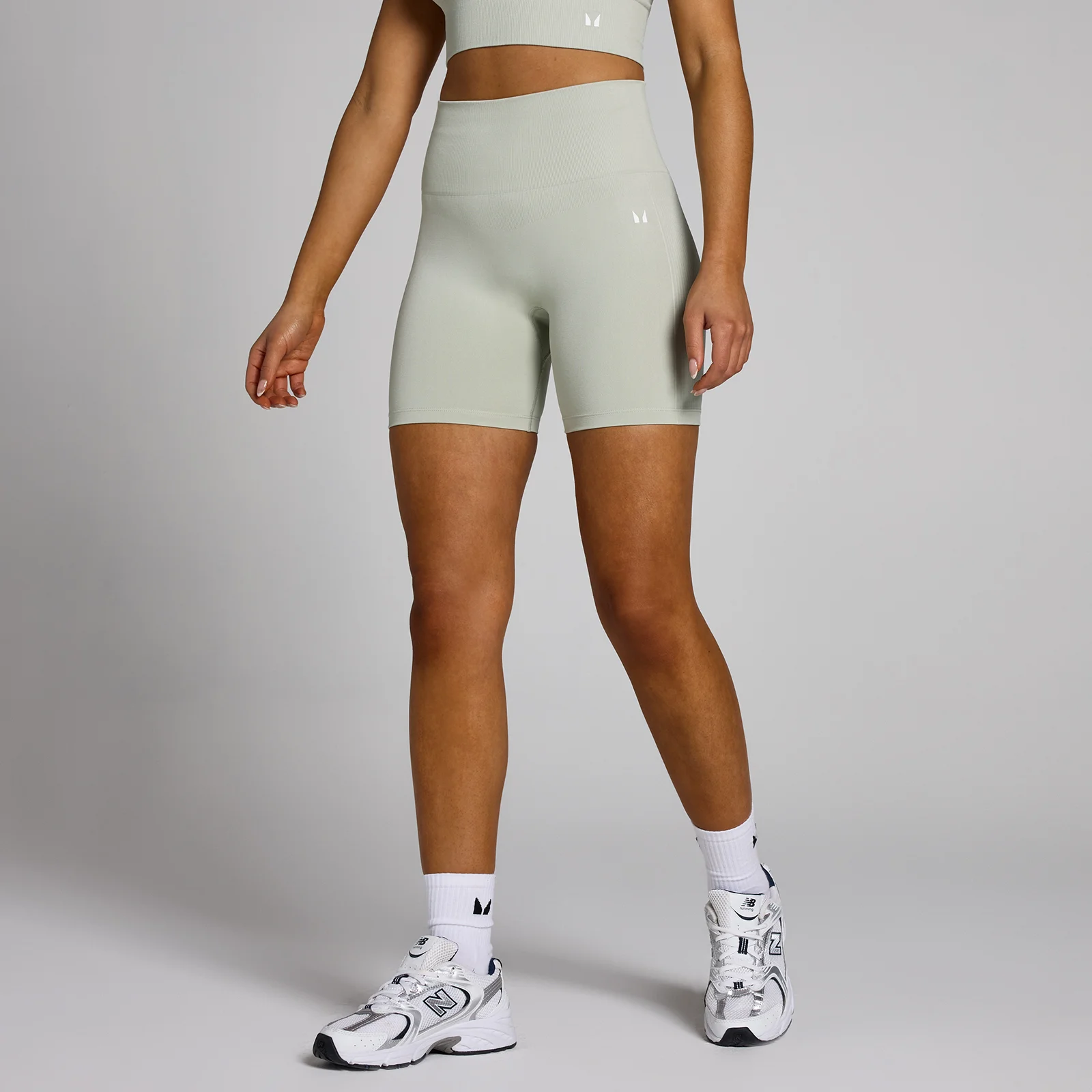 Calções à ciclista Shape, sem costuras, para mulher da MP - L Imagem 1
