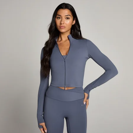 Casaco Curto Tempo da MP para Senhora - Charcoal Blue