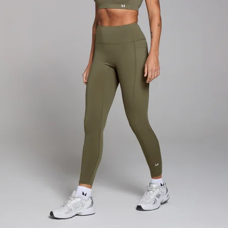 Leggings com Bolso Active da MP para Senhora - Cáqui