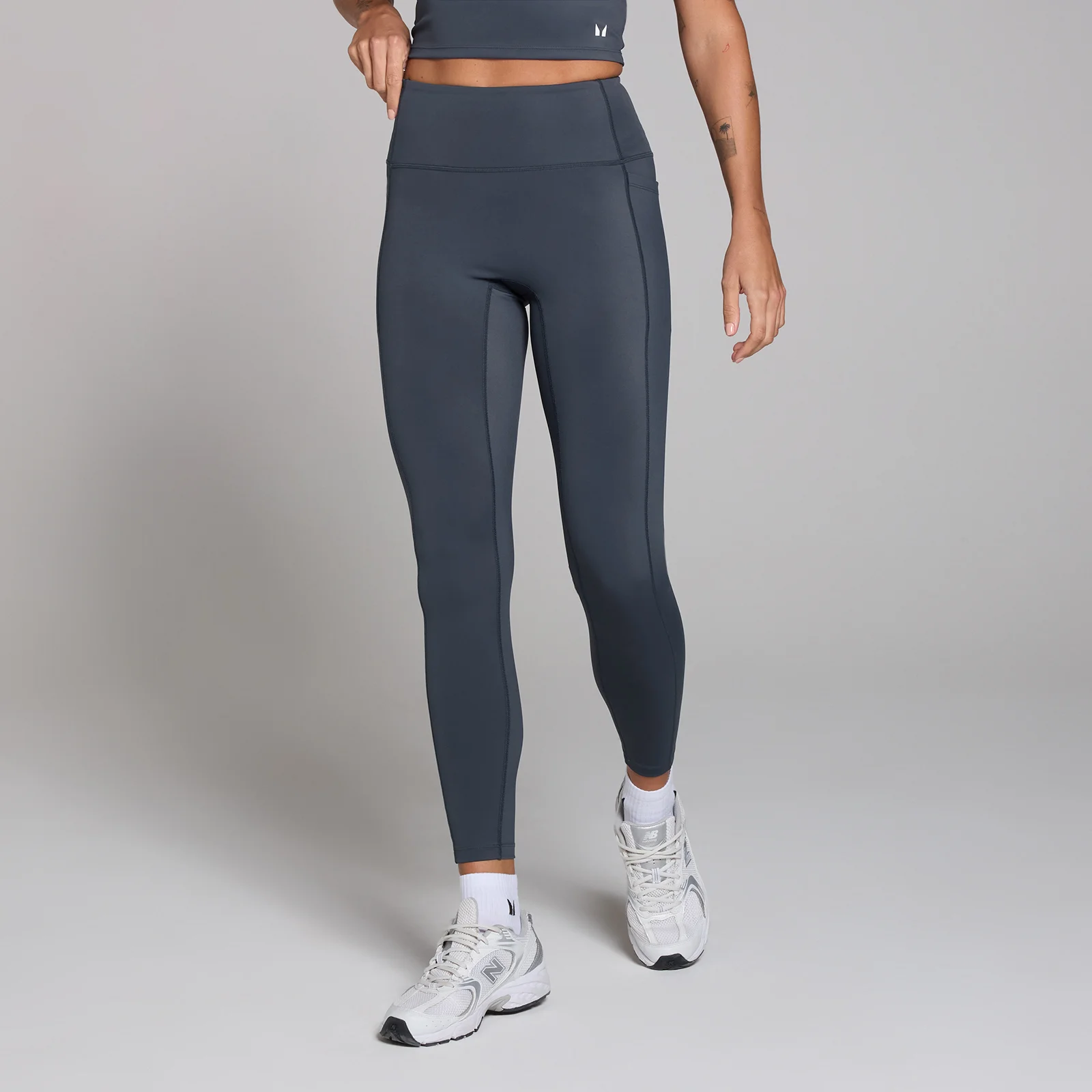 Leggings com Bolso Active da MP para Senhora - Midnight Blue - L Imagem 1
