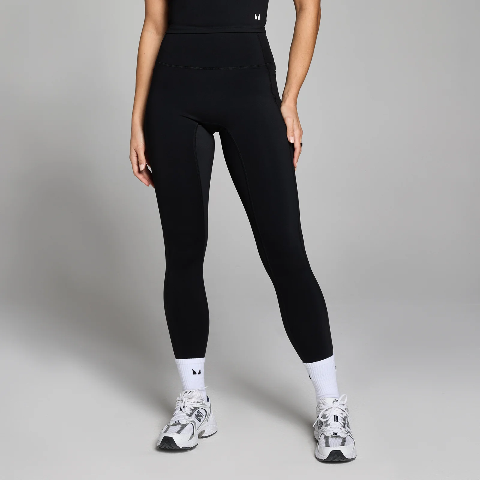 Leggings Femininas Active com Bolsos MP - Preto - S Imagem 1