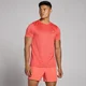 T-shirt Tempo Marl da MP para Homem - Coral Red