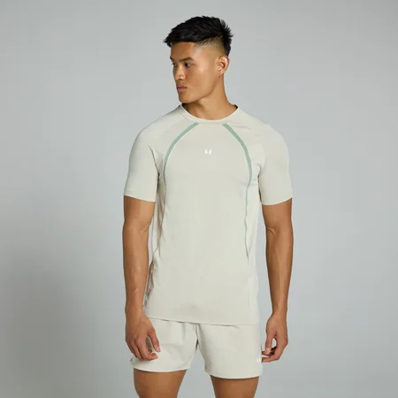 T-Shirt em Painéis Tempo da MP para Homem - Ash