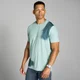 T-Shirt de Rede Estampada Velocity da MP para Homem - Grey Mist