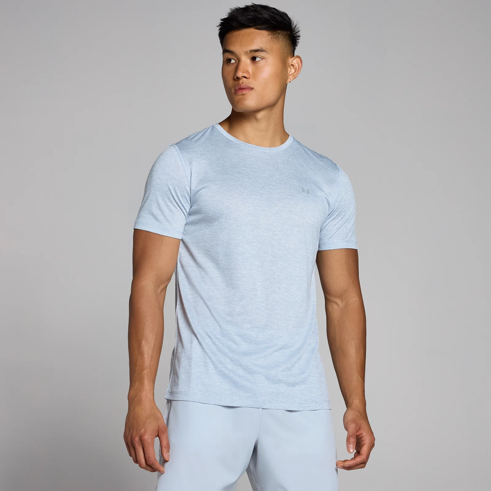 T-shirt Tempo Marl da MP para Homem - Ice Grey - XS Imagem 1
