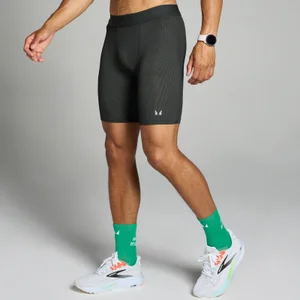 Calções Canelados de Camada Base Velocity Contrast da MP para Homem - Preto - Size XS