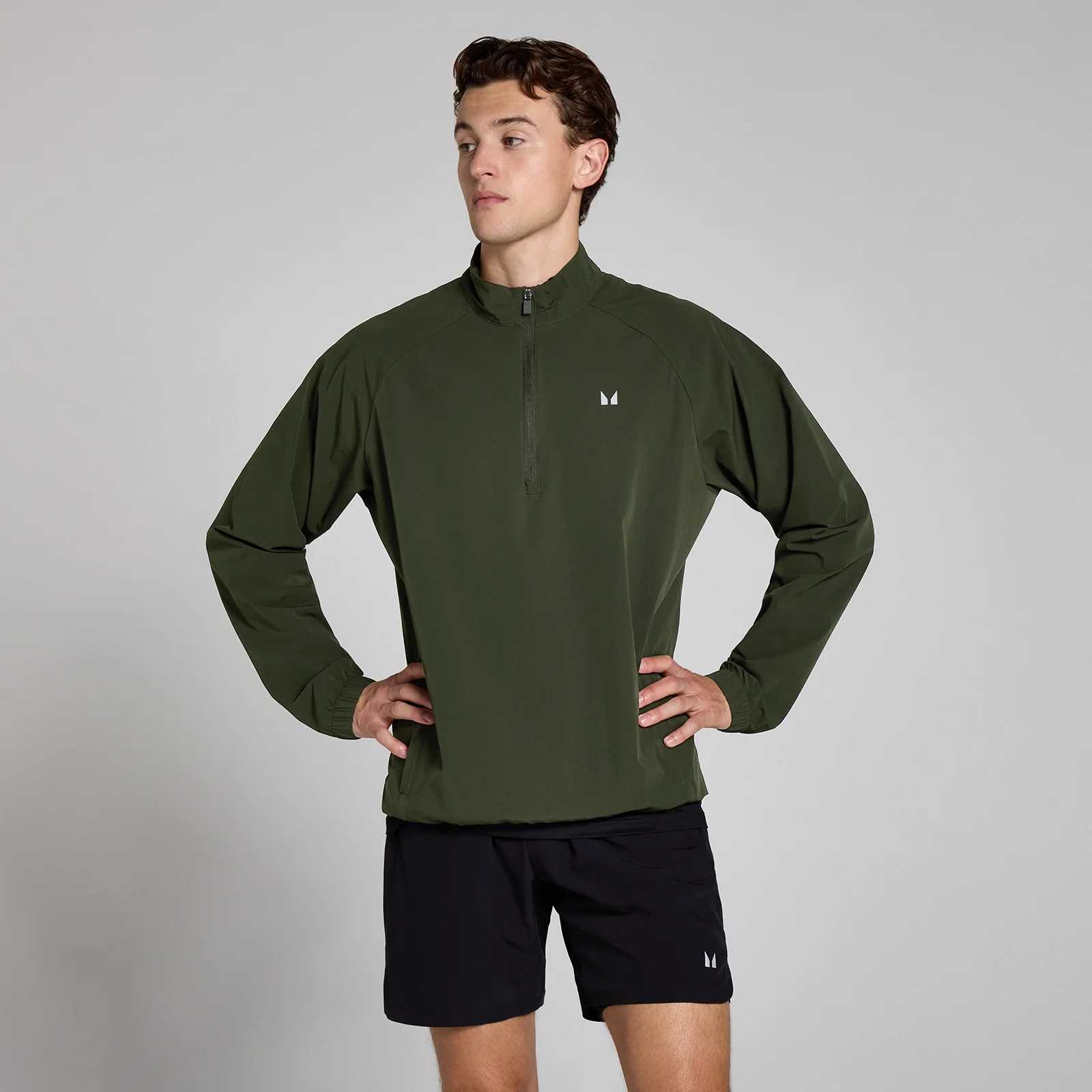 Corta-vento Leve da MP para Homem - Forest Green - XS Imagem 1