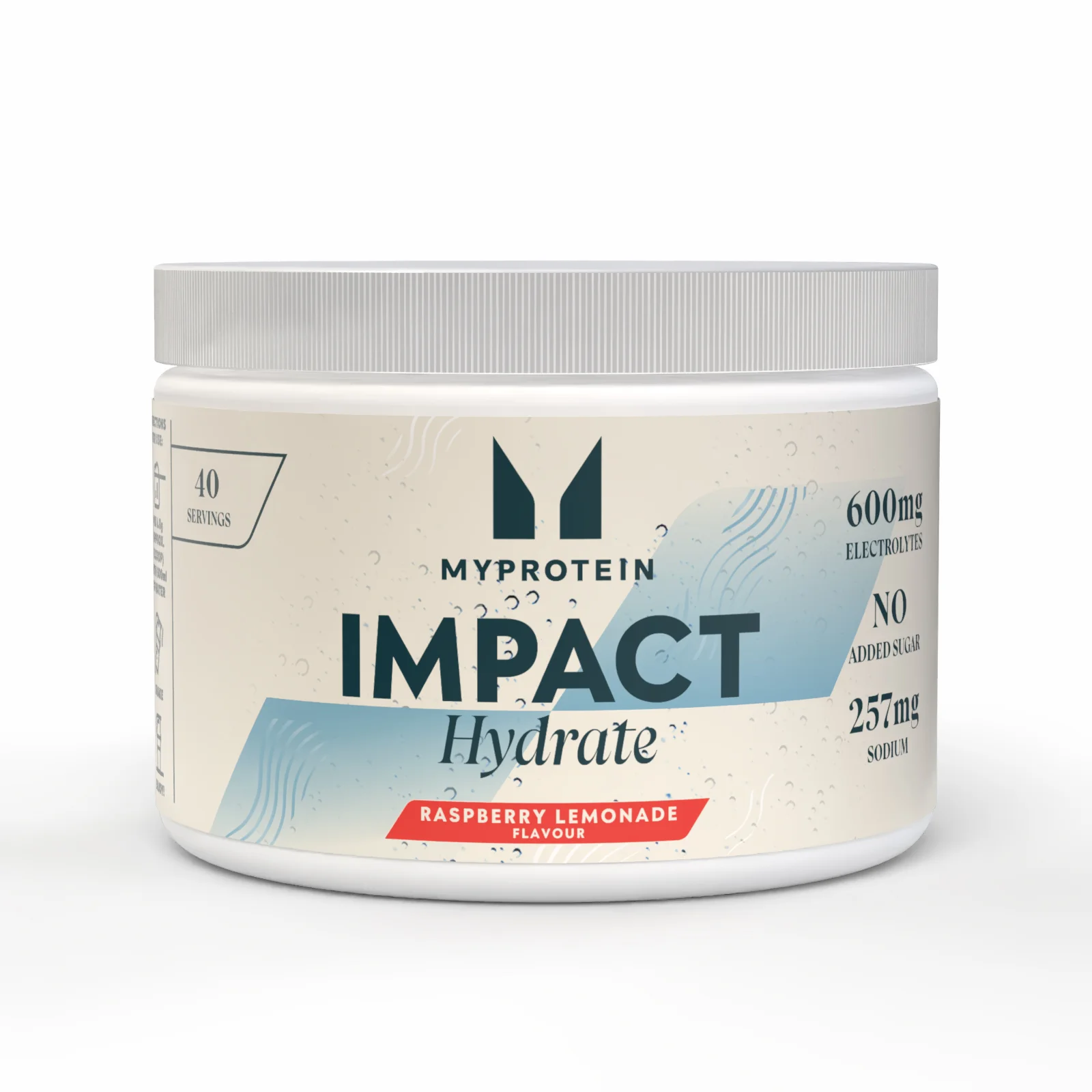 Impact Hydrate - 40servings - Limonada de Framboesa Imagem 1