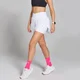 Calções de Corrida Plissados Velocity da MP para Senhora - Branco