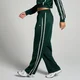 Calças de Treino de Perna a Direito Tricot da MP para Senhora - Dark Emerald