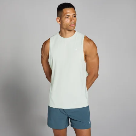 Camisola de Treino sem Mangas da MP para Homem - Misty Green