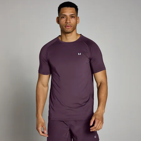 T-shirt de Treino da MP para Homem - Deep Plum